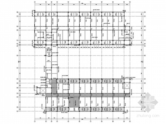 六层框架办公楼设计图资料下载-六层框架办公楼结构施工图