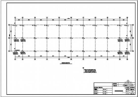 100米商铺结构图资料下载-东莞某商铺12结构图