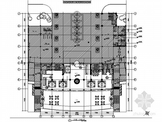 vip接待室cad资料下载-[云南]某湿地VIP接待中心室内装修施工图