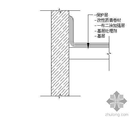 水池地面卷材防水资料下载-改性沥青卷材MEE防水施工工艺