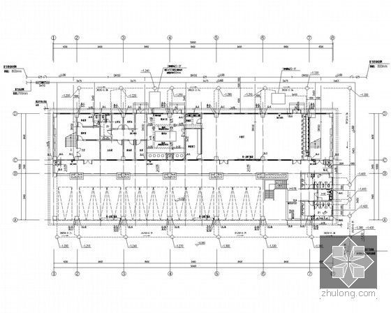 [湖北]某饲料厂建筑给排水施工图纸（科研楼、宿舍、厂房、锅炉房）-一层给排水平面图