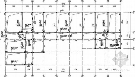 办公楼框架结构建设施工图资料下载-气象站办公楼框架结构施工图