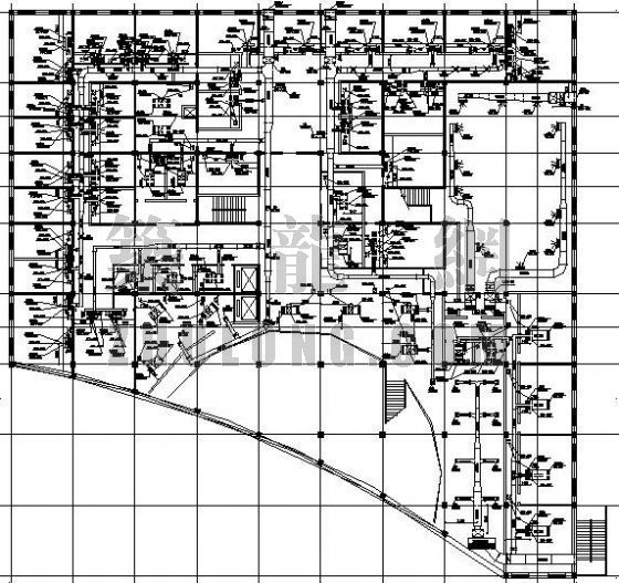中央空调高效机房设计图资料下载-某酒店中央空调设计图