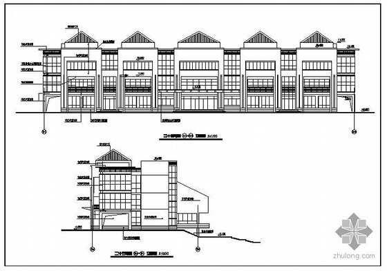 高级会所建筑结构图资料下载-某框架会所建筑结构图