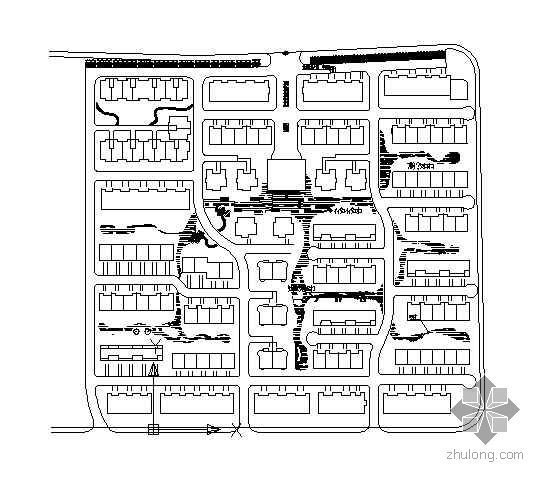 园林景观设计思路图资料下载-别墅区园林景观设计施工图