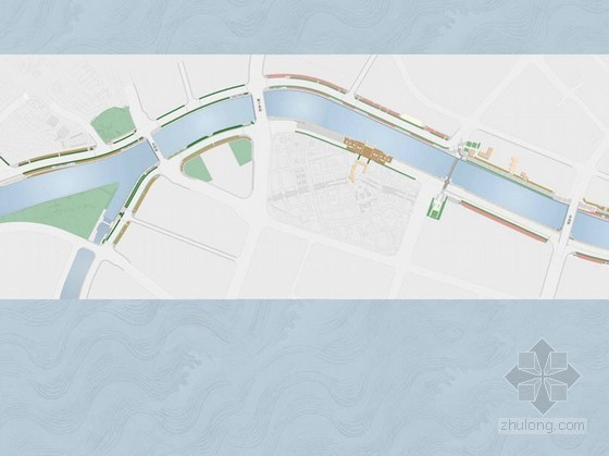 河岸休闲景观资料下载-[天津]某河岸滨水区景观扩初设计方案