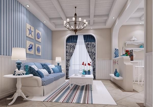 地中海风格卧室窗帘资料下载-地中海风格的设计要点是什么