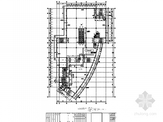 [浙江]5层保障性安居社区建筑设计施工图（含指标报告书2015年图纸）-5层保障性安居社区建筑平面图