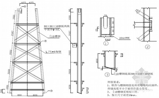 混凝土吊车吊装方案资料下载-[湖北]热电厂冷却塔人字柱吊装施工方案