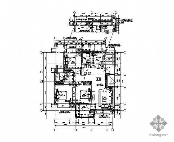 [武汉桥口区]某地块商住小区规划及建筑施工图- 