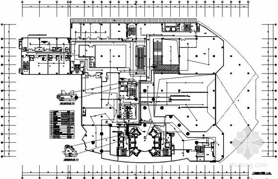 商业大厦CAD图纸资料下载-上海某高层商业大厦全套弱电图纸
