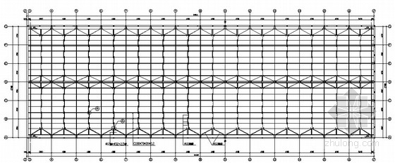 混凝土柱钢屋架厂房结构施工图- 