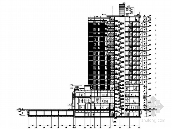 [天津]某医科大学医学中心大楼建筑施工图- 