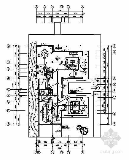 二层别墅电气设计资料下载-某二层别墅电气图纸