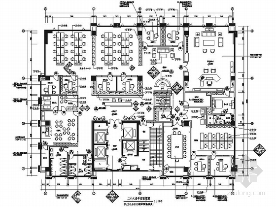 五星酒店中餐小包间施工资料下载-[广东]大型城市综合体高端奢华五星级花园酒店室内设计施工图（含方案实景）