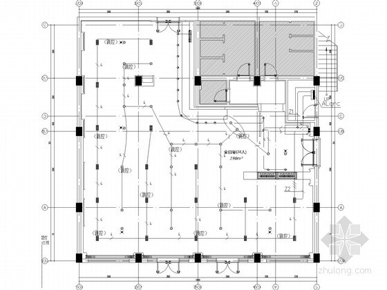 公共建筑精装修资料下载-[四川]某科研院所综合楼精装修电气图纸（客房区、餐饮区）