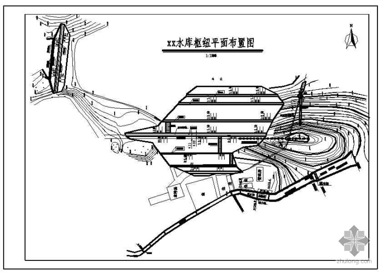 四川医院设计图资料下载-四川某病险水库整治设计图