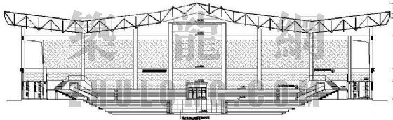 包容建筑设计方案资料下载-某灯光球场建筑设计方案