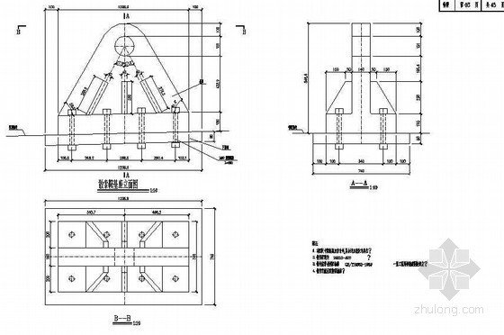 180米悬索桥资料下载-78+180+78m自锚式悬索桥全套cad设计图纸