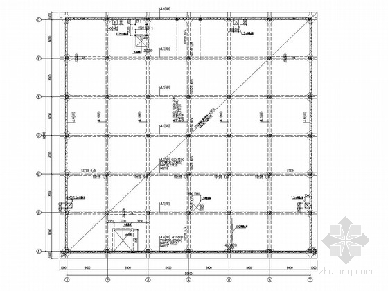 研究所景观施工图资料下载-五层框架结构研究所封装研制楼结构施工图