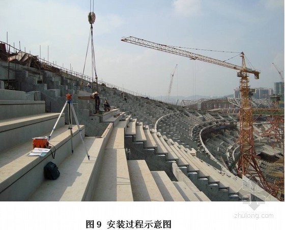 预制混凝土场资料下载-[内蒙古]体育场预制清水混凝土看台施工方案