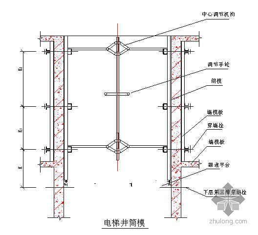 地下室四层办公楼施组资料下载-天津某高层办公楼施工组织设计（42层“海河杯”）