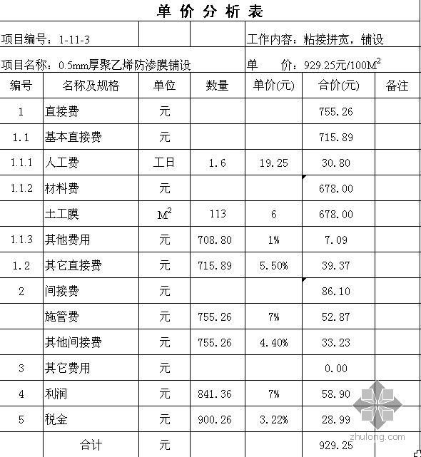 渠道改造工程现场施工图资料下载-某新渠防渗改造工程结算实例（2007-6）