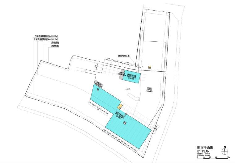 [湖北]新中式风格商业综合体建筑设计方案文本-新中式风格商业综合体建筑分析图