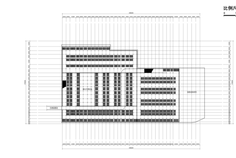 [扬州]某演艺中心建筑设计方案文本-地下二层平面图