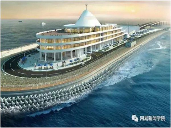 港珠澳大桥岩土勘察资料下载-用钢圆管筑岛，港珠澳大桥人工岛这方案完胜日本 | 了不起的中国