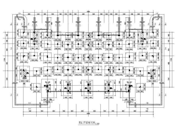 2层联排别墅建筑资料下载-三层联排别墅建筑结构施工图