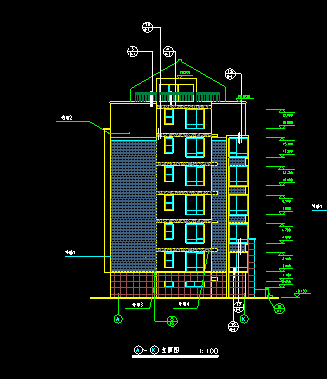 6层住宅楼设计施工图