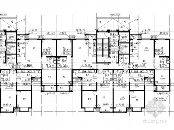 回迁住宅楼建筑施工图资料下载-[北京]高层回迁安置住宅楼水暖消防竣工图