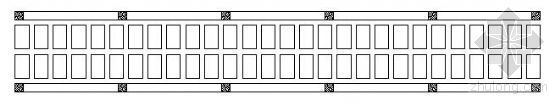弧形廊架广场效果图资料下载-休闲广场廊架施工图
