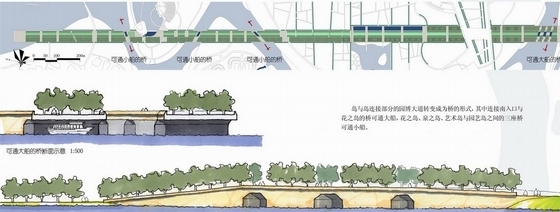 [厦门]海湾绿岛园会展区总体景观规划设计-园博大道效果图