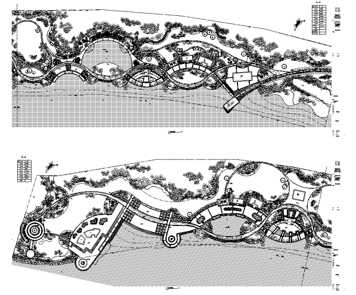 沙滩栈道工程资料下载-[福建]海滨沙滩景观工程设计全套施工图