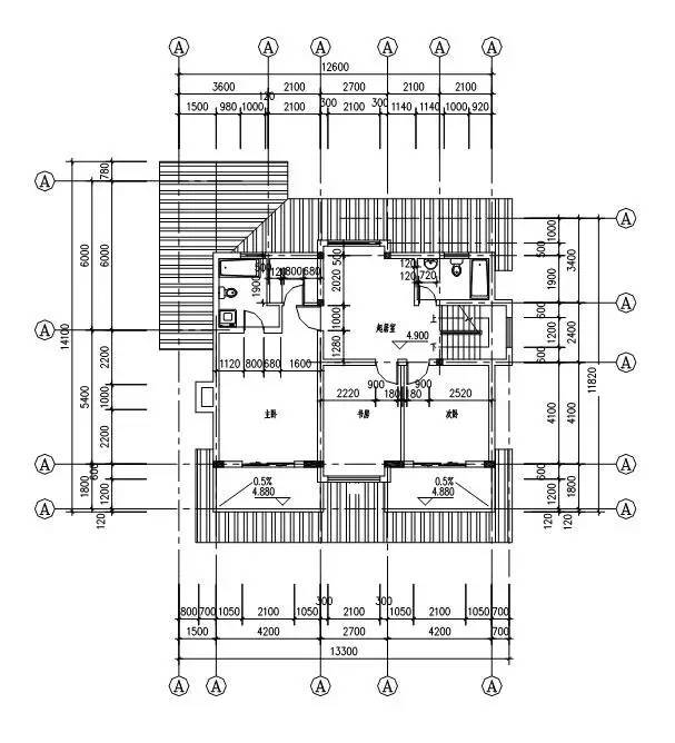 识读建筑平面图时，所需注意点_2