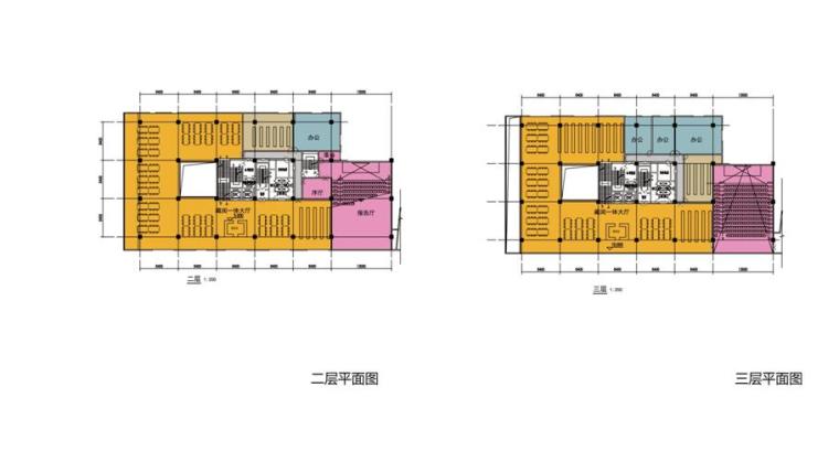 [广东]高层现代风格职业学校建筑设计方案文本-高层现代风格职业学校建筑平面图