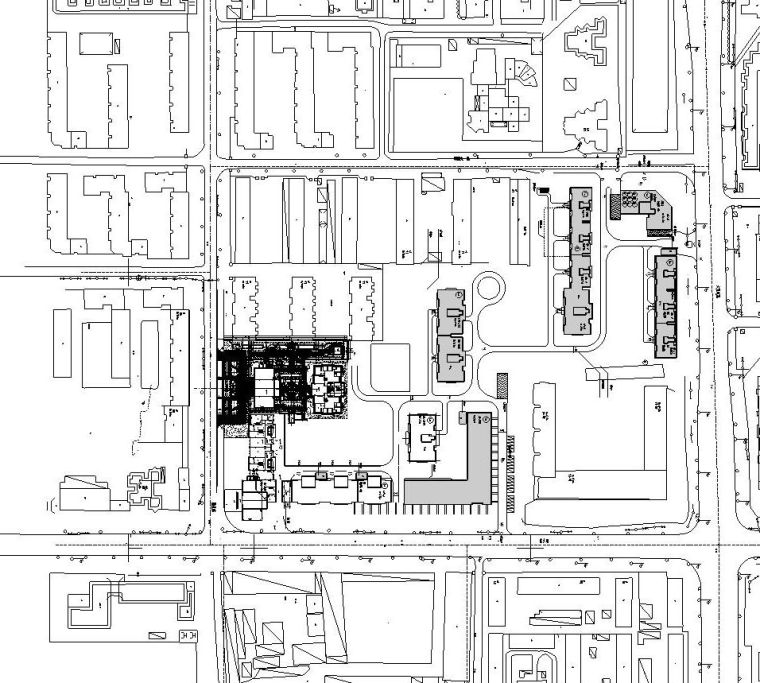 灌木地被cad资料下载-[北京]保利东郡居住区样板区植物种植施工图设计（CAD）