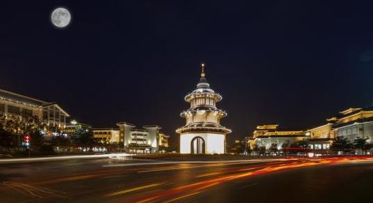 文化广场亮化资料下载-细数那些和月亮有关的建筑