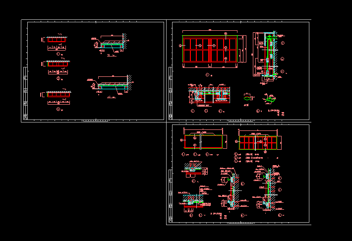 内装修工程CAD节点详图-附件预览图