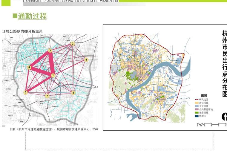 [浙江]某水系景观规划研究调查文本（125页）-通勤过程