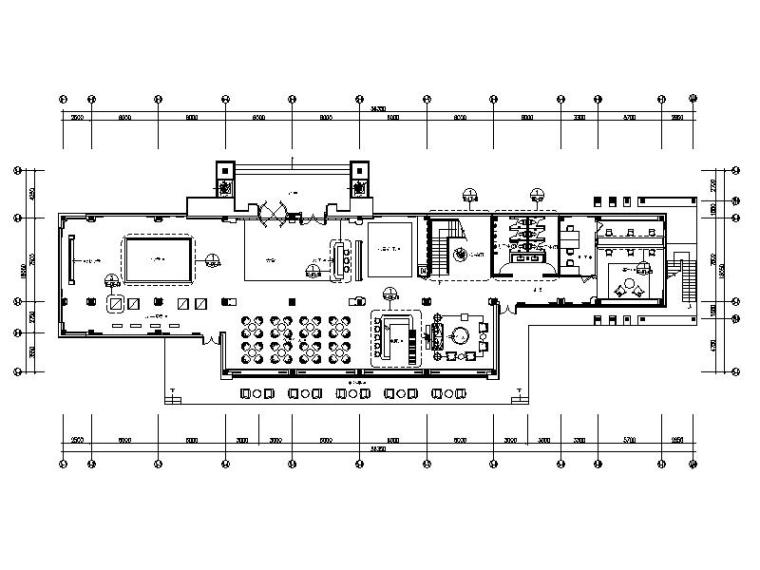 青岛万科售楼处资料下载-[青岛]南洋混搭风格售楼处室内设计施工图（含实景图）