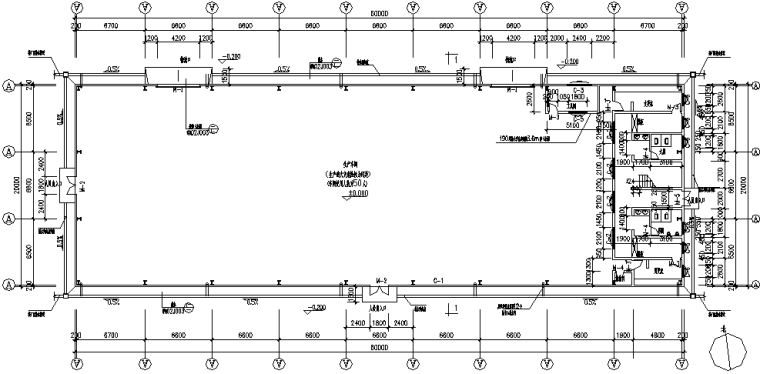 钢架棚子设计施工图资料下载-厦门生物科技圆仓库钢架结构工程施工图（CAD，5套各22张）