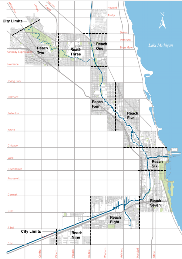 [方案]美国芝加哥河发展方案规划-Chicago River Corridor Development Plan