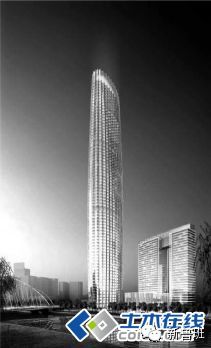 压型钢板楼面设计资料下载-天津津塔——超高钢板剪力墙结构建筑