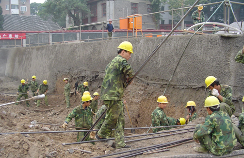 主动柔性防护网施工工艺资料下载-土钉支护施工工艺讲义PPT