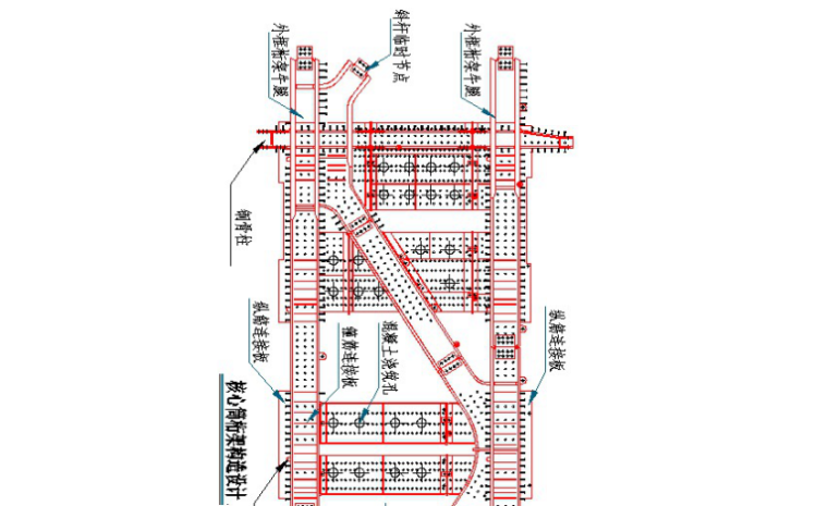 超高层楼梯施工工法资料下载-超高层钢结构建筑加强层综合施工工法