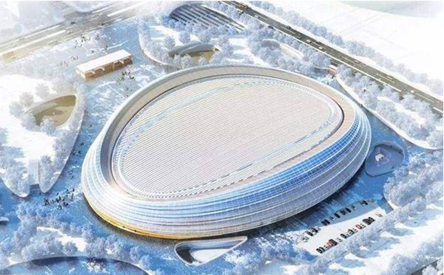 2022年北京冬奥会竞赛场馆之一：“冰丝带”国家速滑馆_4