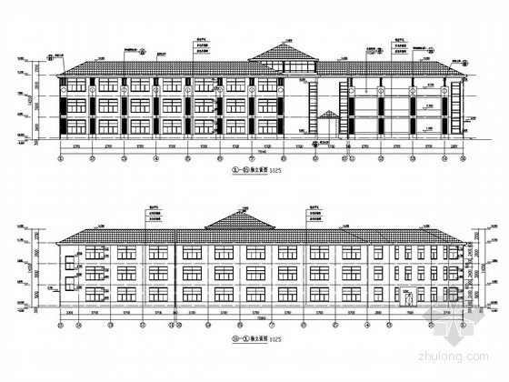 精神病院建筑方案资料下载-[湖南]三层框架结构精神病医院收治中心结构图（含建施、计算书）